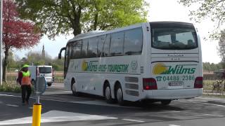 Buses near Keukenhof NL 15 april 2014 part 2 of 2 [upl. by Htelimay912]