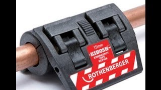 Rothenberger Kibosh 15mm Emergency pipe repair [upl. by Nyletak838]