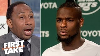 LeVeon Bell shouldnt have opened his mouth on social media  Stephen A  First Take [upl. by Yeliab]