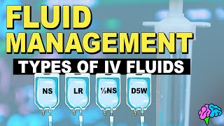 Types of IV Fluid  Fluid Management [upl. by Nomla]