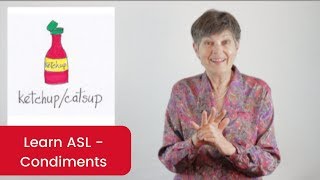 Learn ASL Condiments  Food Signs Vocabulary [upl. by Gracie]