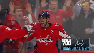 Alex Ovechkins 48 Goals in 201920 [upl. by Aeli]