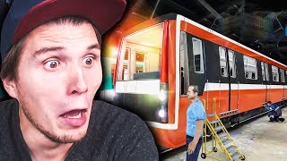 Mein neuer JOB ALS UBAHN FAHRER [upl. by Aihsenal512]