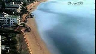 Collaroy Narrabeen Beach Erosion Time Lapse [upl. by Siegler]