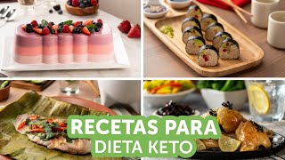 Recetas para dieta KETO  Kiwilimón [upl. by Enyehc]