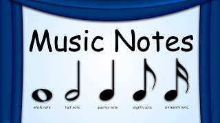 Music Notes  Notes  Green Beans Music [upl. by Edmond]