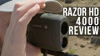 Razor HD 4000 NEW Vortex Rangefinder Review [upl. by Ybanrab71]