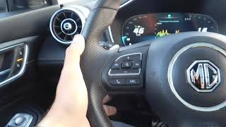 MG HS  How to use Cruise Control [upl. by Ozmo]