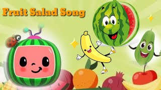 Fruit Salad Song for kids with Cocomelon  Watermelon Song  bootv3241 [upl. by Ahseenyt]