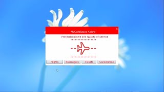 Airline Management System Using Java Swing and MySql [upl. by Nurav]