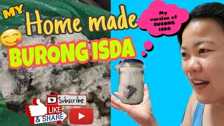 Paano gumawa ng BURONG ISDA  Fermented rice with fish  Burong Pangasinan [upl. by Yssim]