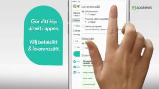 Apoteket Mina Recept App [upl. by Garnet]