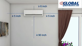 Global Ductless Mini Split Air Conditioner Installation v3 [upl. by Roderigo]