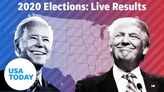 Election 2020 Results Swing states still being decided in race between Trump and Biden  USA TODAY [upl. by Ylsew]