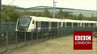 A look at the new Crossrail trains – BBC London News [upl. by Valsimot]