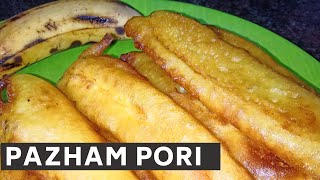 Kerala style Pazham pori recipe  shorts  நேந்திரம் பழம் பஜ்ஜி  Banana fritters  Tajs Cookhouse [upl. by Kym]