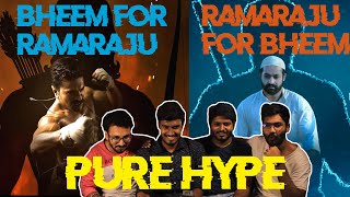 RRR Ramaraju amp Bheem Character Intro Reaction  Ram Charan NTR  Tamil [upl. by Nylirej]