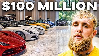 Inside Jake Pauls IMPRESSIVE Car Collection [upl. by Walton]