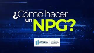 ¿Cómo hacer un NPG [upl. by Danielson]