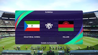 Equatorial Guinea vs Malawi 10062024 FIFA World Cup Qualification CAF PES 2021 [upl. by Aisats837]