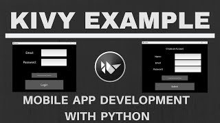 Python Kivy GUI Example amp Source Code [upl. by Inesita]