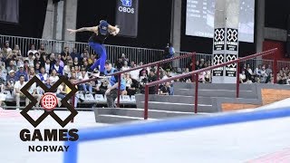 Leticia Bufoni wins Women’s Skateboard Street gold  X Games Norway 2018 [upl. by Iny]