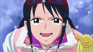 Tashigi Begs Nami – One Piece HD Punk Hazard 79 [upl. by Nahtnanhoj]