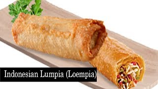 Indonesian Lumpia Loempia [upl. by Bealle138]