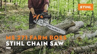 STIHL MS 271 FARM BOSS® Chain Saw  Product Feature [upl. by Leif]