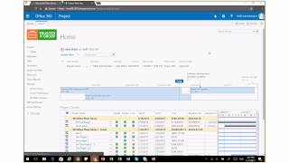 Microsoft Project Online Demo [upl. by Kcirneh]