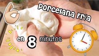 PORCELANA FRíA en 8 Minutos  Pasta Flexible [upl. by Eitsud]