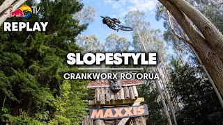 REPLAY Crankworx Rotorua Slopestyle 2022 [upl. by Ainiger]