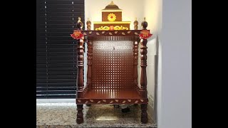 DIY Wooden TempleMade from easy parts from Home Depo [upl. by Garvey552]