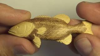 How to Carve a Fish Pendant from Wood [upl. by Almeria612]