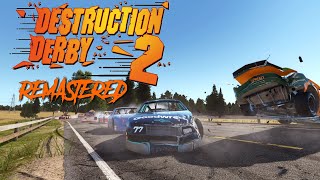 Destruction Derby 2 Remake  Fan Trailer  PC [upl. by Bibah289]