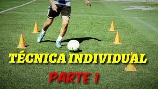 Ejercicios para mejorar la técnica individual y de regate en el FutbolANDRETI LEAL [upl. by Stilu]