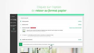 Comment revenir aux relevés format papier depuis le site mabanquebnpparibas [upl. by Candi]