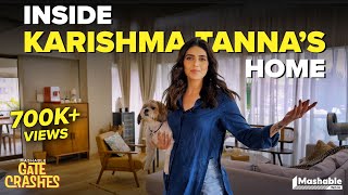 Inside Karishma Tannas Luxury Mumbai Home  House Tour  Mashable Gate Crashes  EP08 [upl. by Nnylirej]