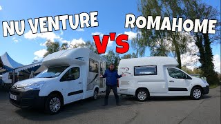 SMALL CAMPERS WHICH is BEST  Romahome or Nu Venture [upl. by Jeanne535]