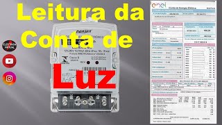 LEITURA DA CONTA DE LUZ [upl. by Flanagan]