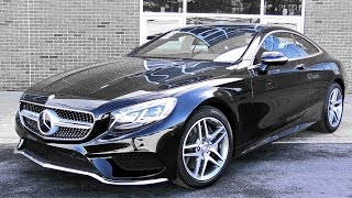 2016 MercedesBenz S550 Coupe Review [upl. by Enneibaf]