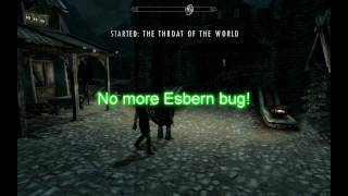 Skyrim  How to fix Esbern bug [upl. by Manus]