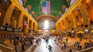 Walking Tour of Grand Central Terminal — New York City 【4K】🇺🇸 [upl. by Sherard]