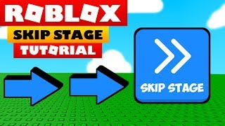 Roblox Studio Tutorial  SKIP STAGE GUI [upl. by Acilegna]