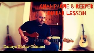 Champagne amp Reefer  Chicago Blues Guitar Lesson  Muddy Waters [upl. by Ahsiral]