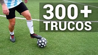 300  TRUCOS DE FUTBOL que DEBES APRENDER  TUTORIALESTIPS [upl. by Neellek]