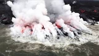 Timelapse Spectacular eruption from Italys Mount Etna [upl. by Drummond]