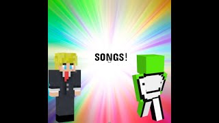 music MINECRAFT Youtubers use Tommyinnit Dream Calvin etc [upl. by Mohandas]