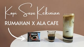 Rumahan vs Ala Cafe Kopi Susu Gula Aren [upl. by Eibot]