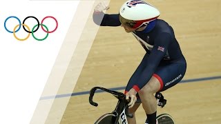 Jason Kenny breaks the Men´s sprint Olympic record [upl. by Adirahs]